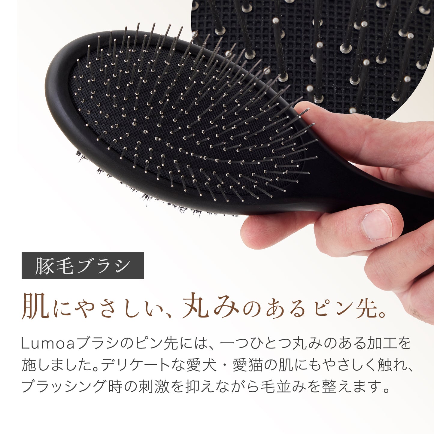 Lumoaペット用ブラシ